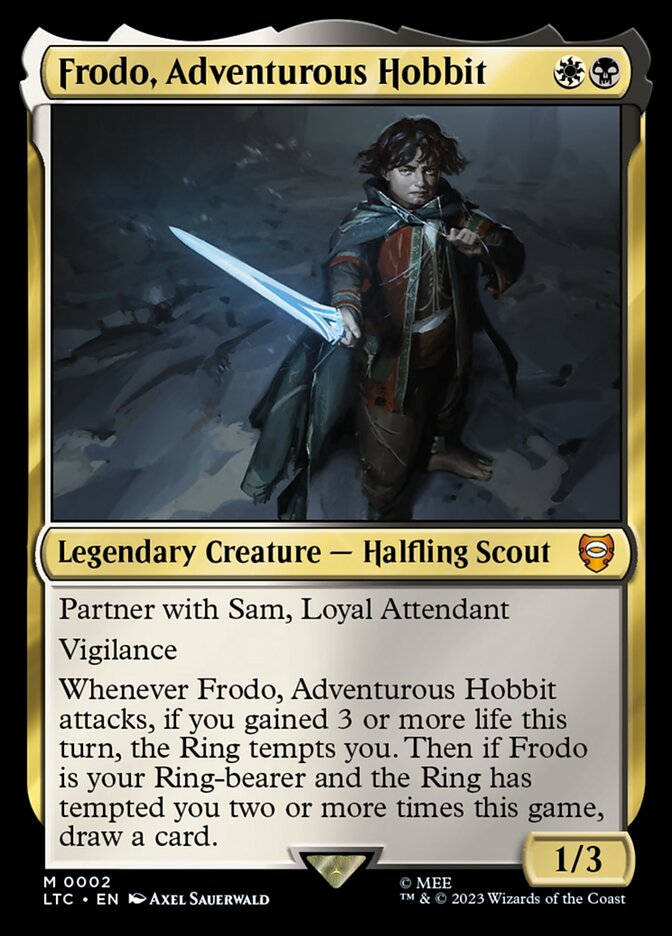 Frodo, Adventurous Hobbit - carta Magic The Gathering