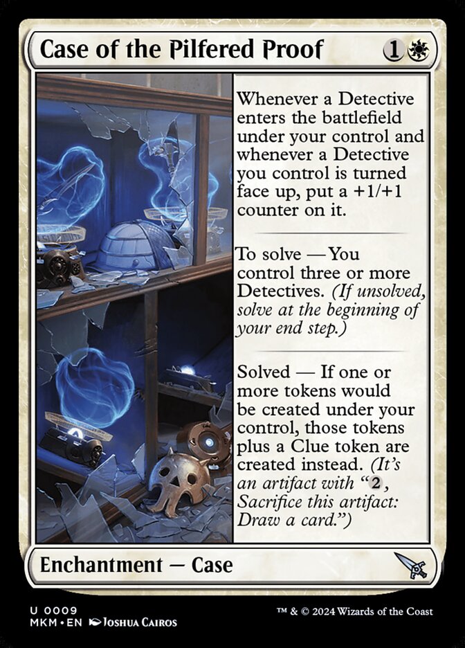 Case of the Pilfered Proof - carta Magic The Gathering