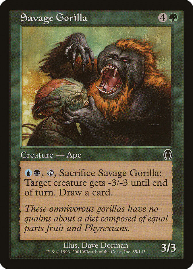 Savage Gorilla - carta Magic The Gathering