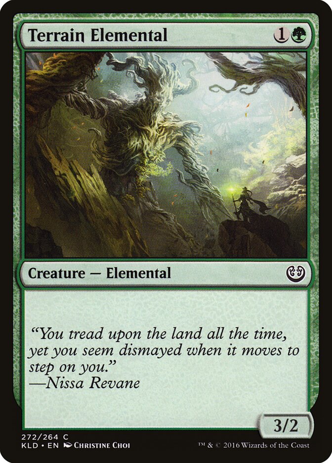 Terrain Elemental - carta Magic The Gathering