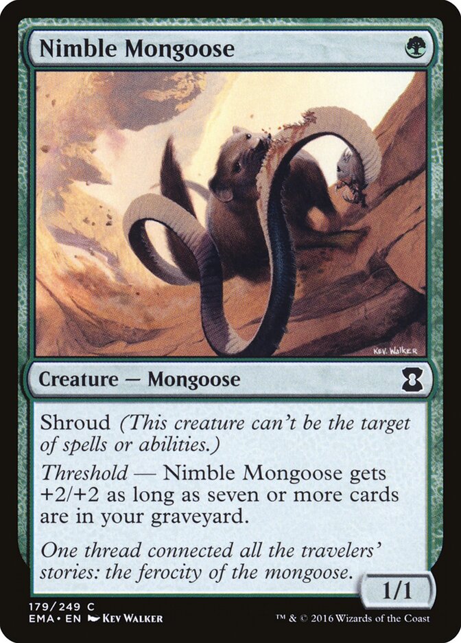 Nimble Mongoose - carta Magic The Gathering