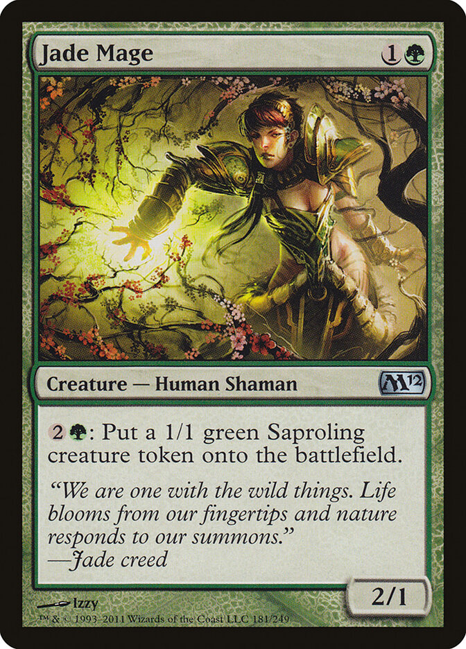 Jade Mage - carta Magic The Gathering