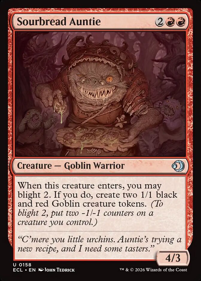 Sourbread Auntie - carta Magic The Gathering