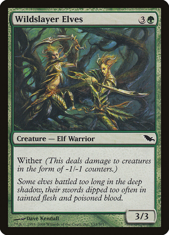 Wildslayer Elves - carta Magic The Gathering