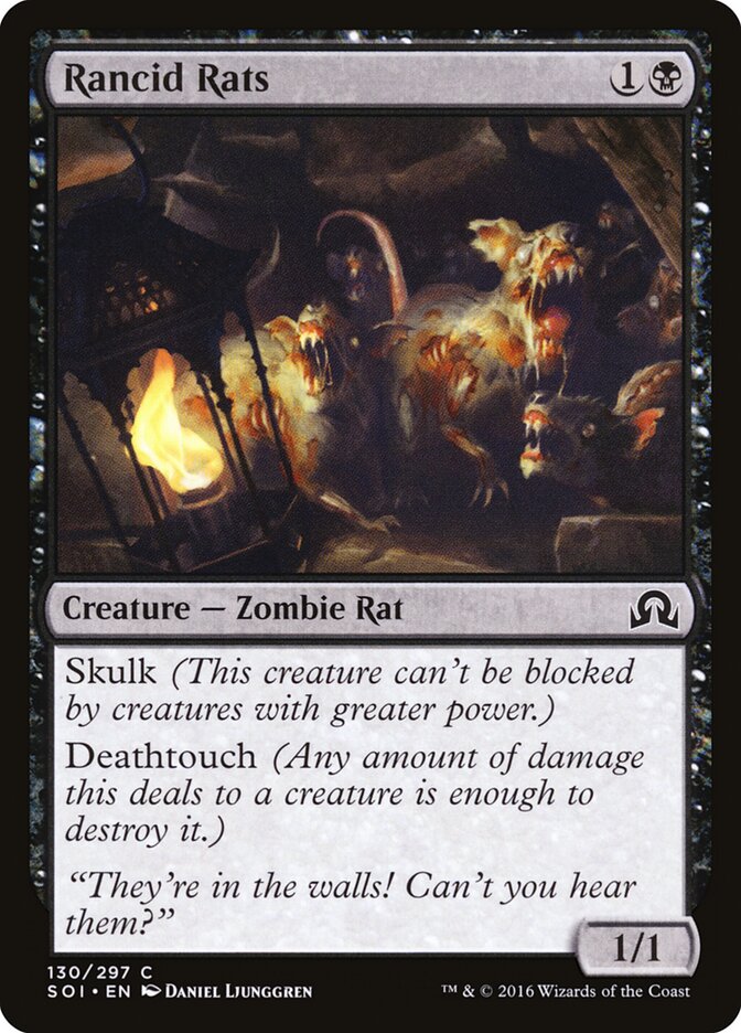 Rancid Rats - carta Magic The Gathering