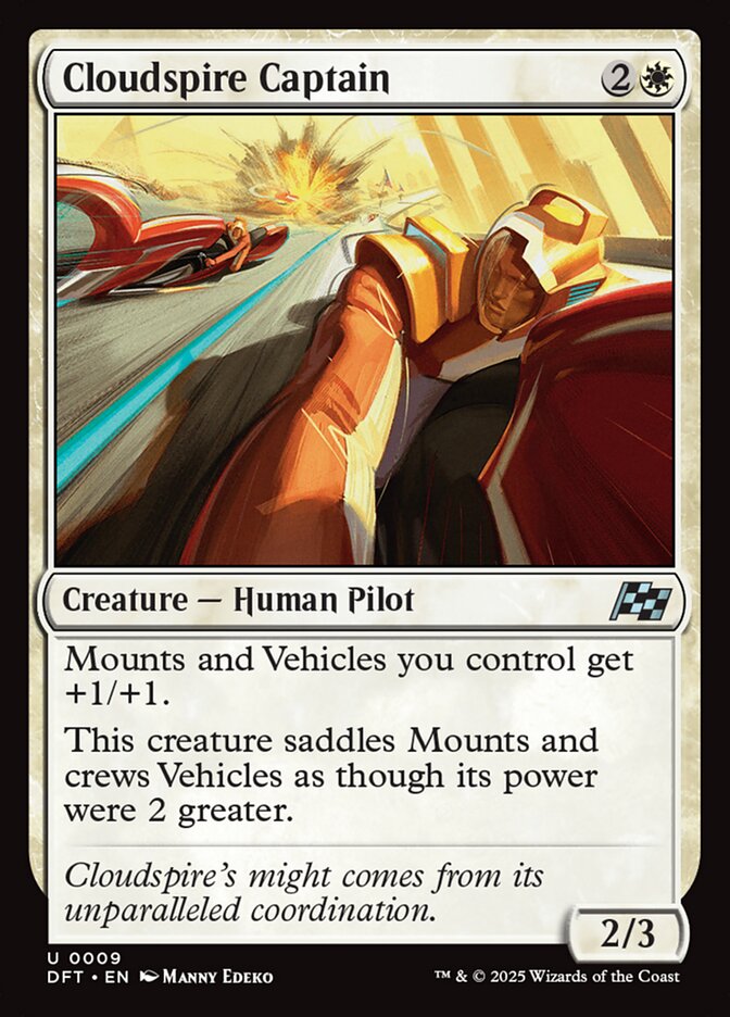Cloudspire Captain - carta Magic The Gathering