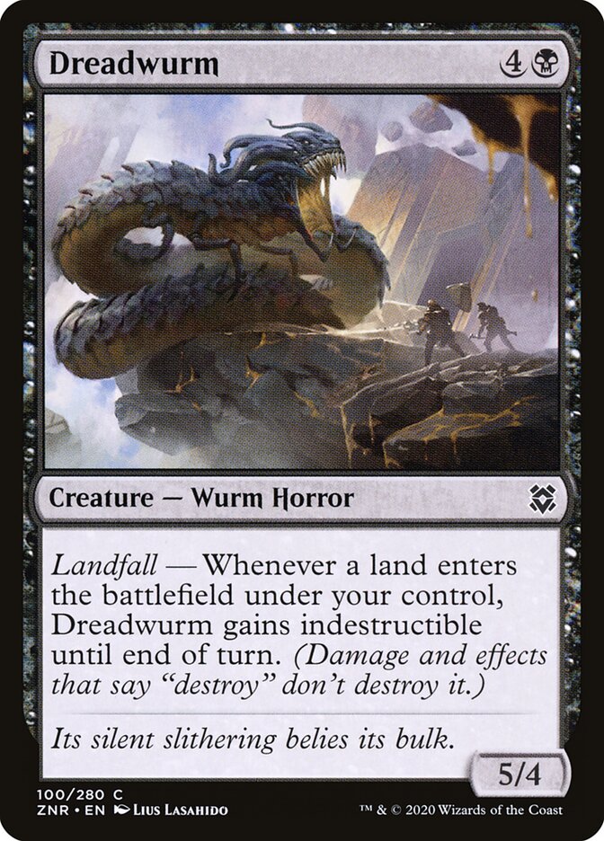Dreadwurm - carta Magic The Gathering