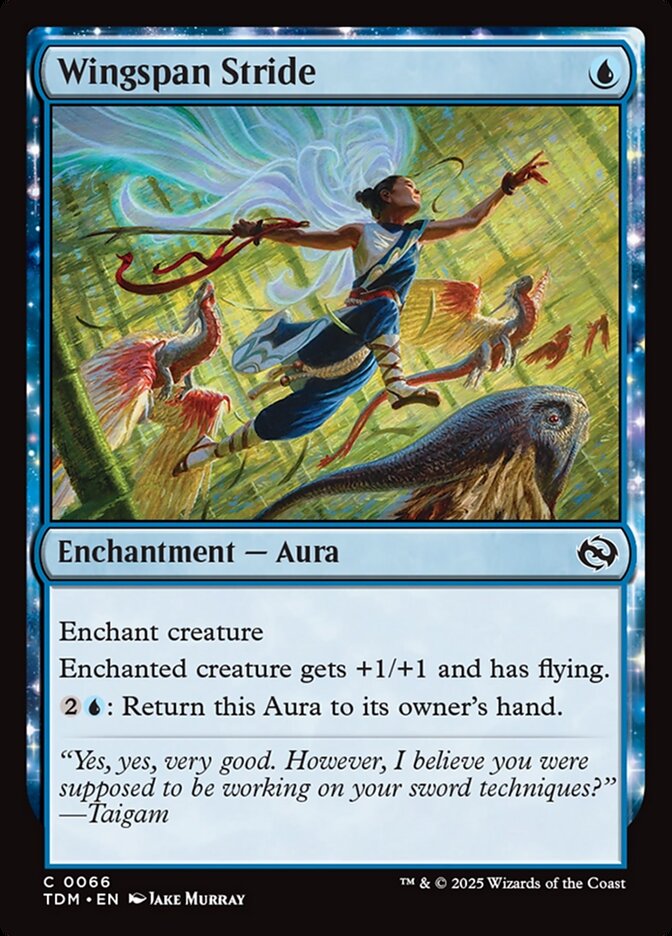 Wingspan Stride - carta Magic The Gathering