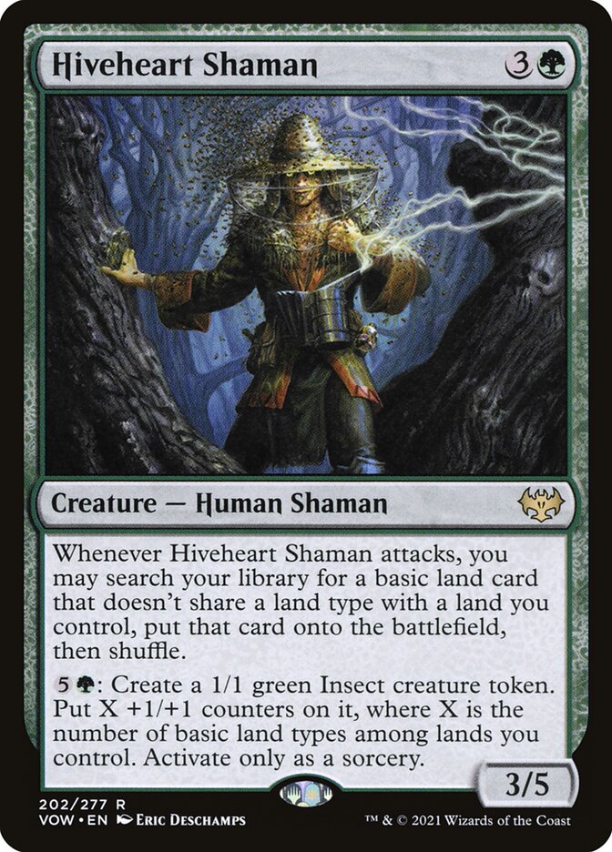 Hiveheart Shaman - carta Magic The Gathering