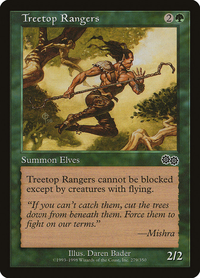 Treetop Rangers - carta Magic The Gathering