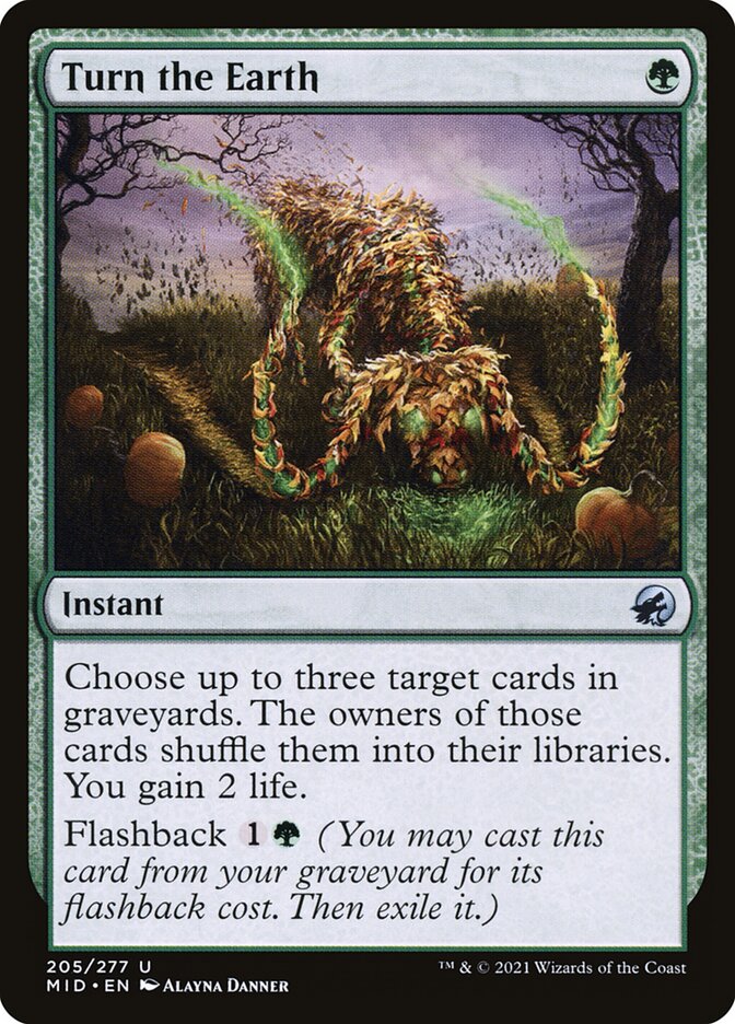 Turn the Earth - carta Magic The Gathering