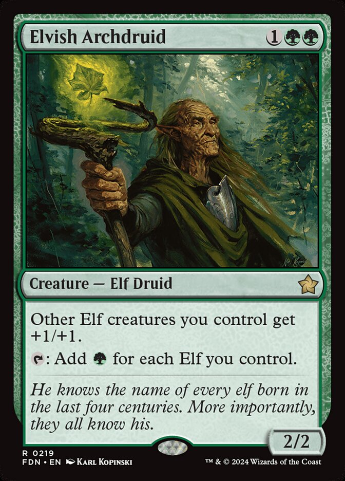 Elvish Archdruid - carta Magic The Gathering