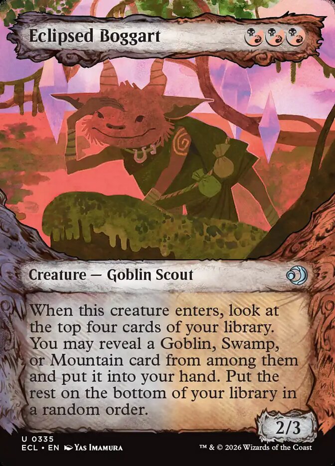 Eclipsed Boggart - carta Magic The Gathering