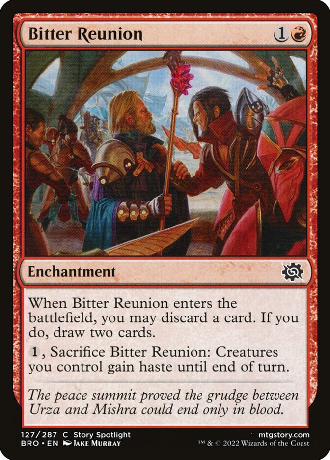 Bitter Reunion - carta Magic The Gathering