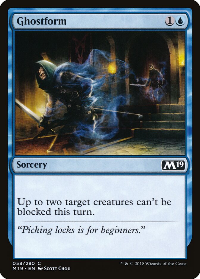 Ghostform - carta Magic The Gathering