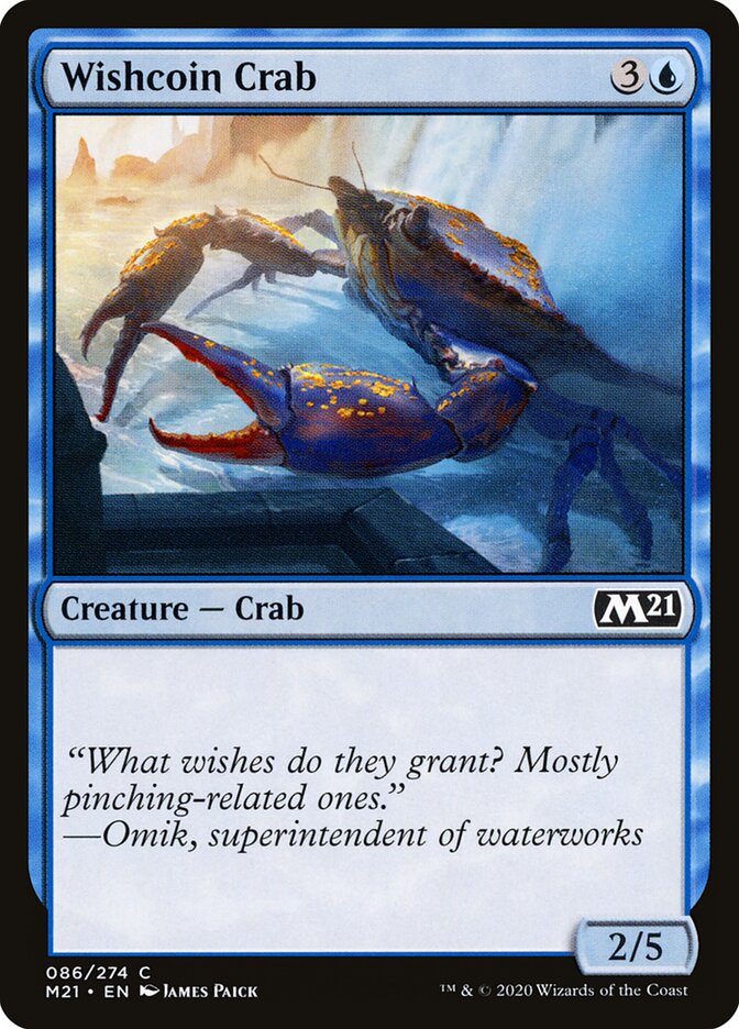 Wishcoin Crab - carta Magic The Gathering