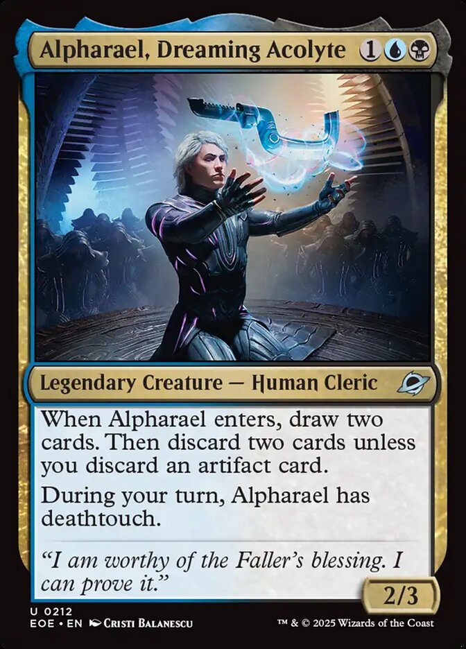 Alpharael, Dreaming Acolyte - carta Magic The Gathering