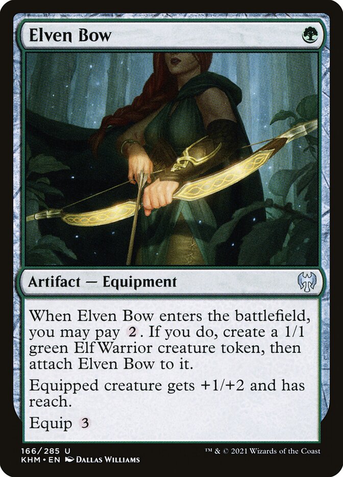 Elven Bow - carta Magic The Gathering