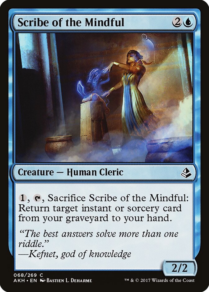 Scribe of the Mindful - carta Magic The Gathering