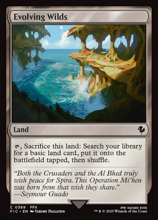 Evolving Wilds - carta Magic The Gathering
