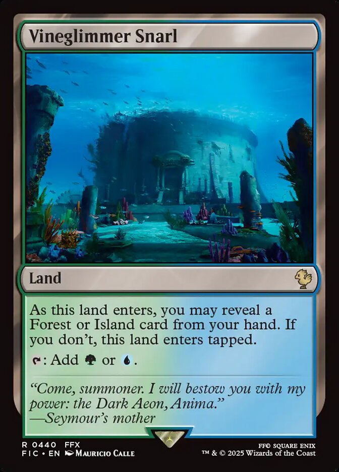 Vineglimmer Snarl - carta Magic The Gathering