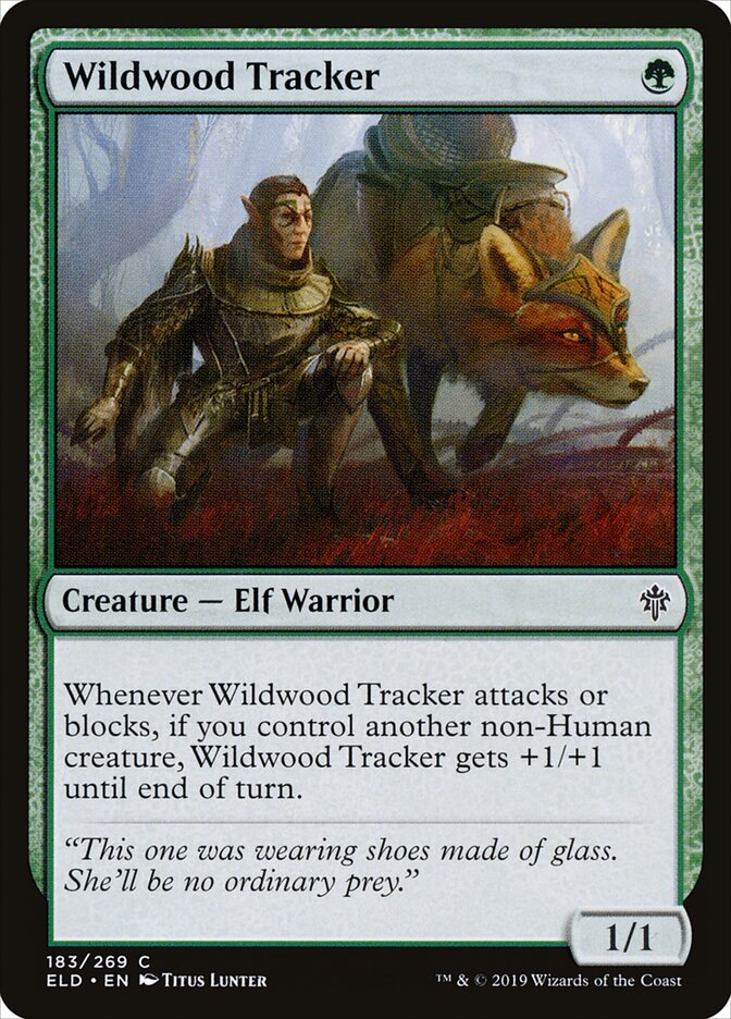 Wildwood Tracker - carta Magic The Gathering