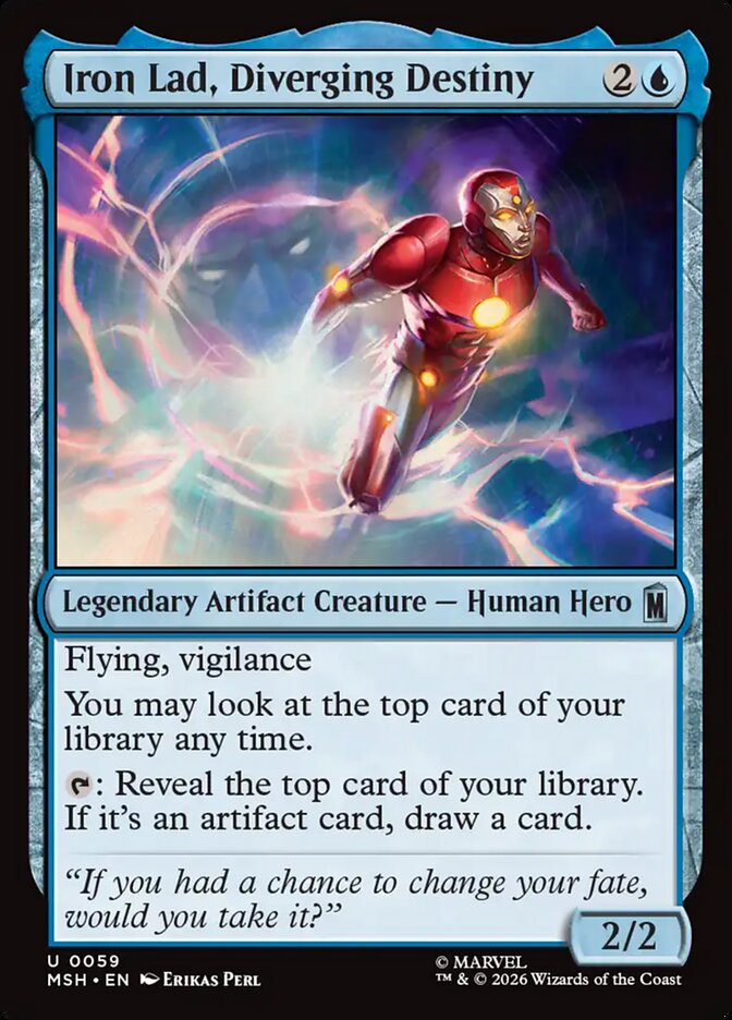 Iron Lad, Diverging Destiny - carta Magic The Gathering