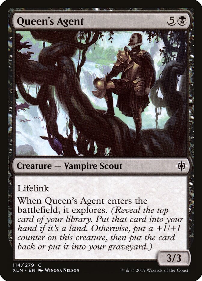 Queen's Agent - carta Magic The Gathering