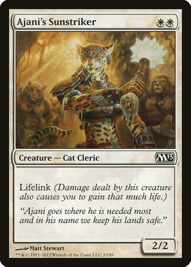 Ajani's Sunstriker - carta Magic The Gathering
