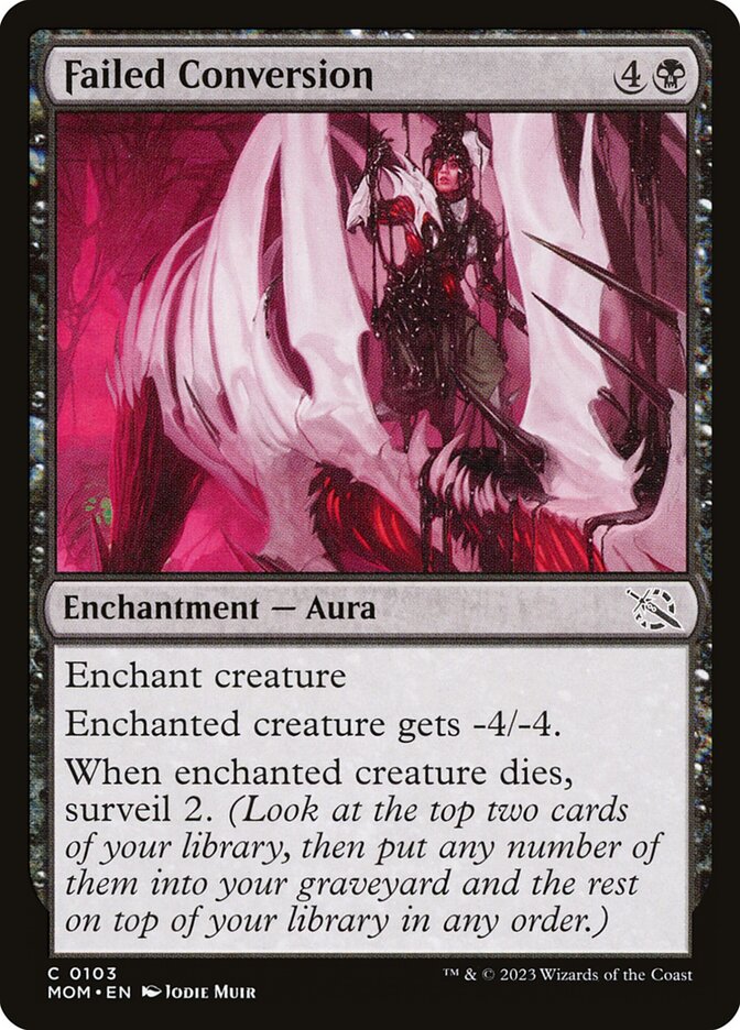 Failed Conversion - carta Magic The Gathering