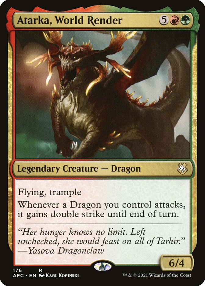 Atarka, World Render - carta Magic The Gathering