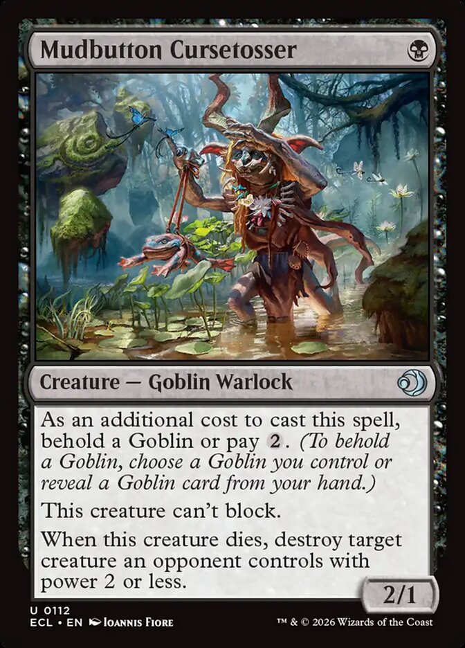 Mudbutton Cursetosser - carta Magic The Gathering