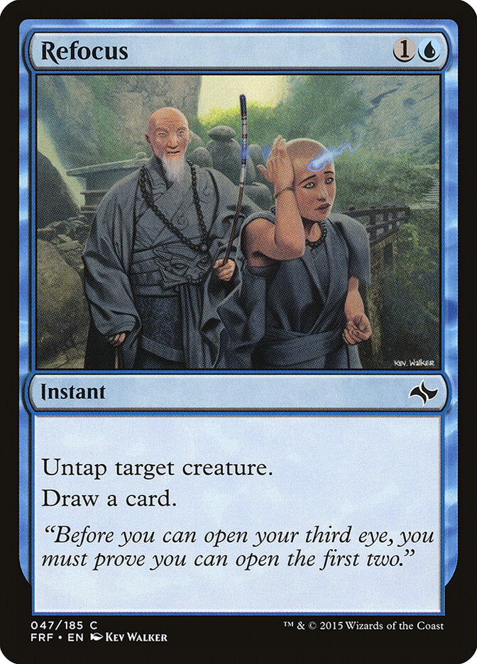 Refocus - carta Magic The Gathering