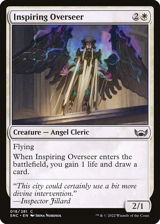 Inspiring Overseer - carta Magic The Gathering
