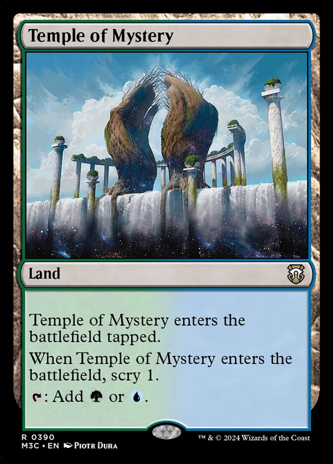 Temple of Mystery - carta Magic The Gathering