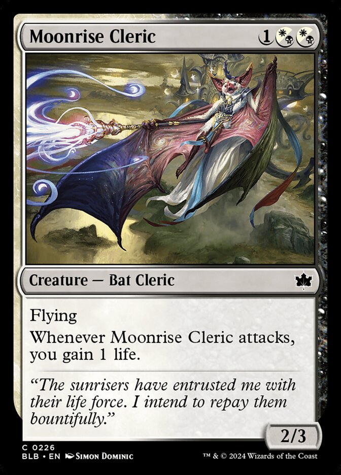 Moonrise Cleric - carta Magic The Gathering