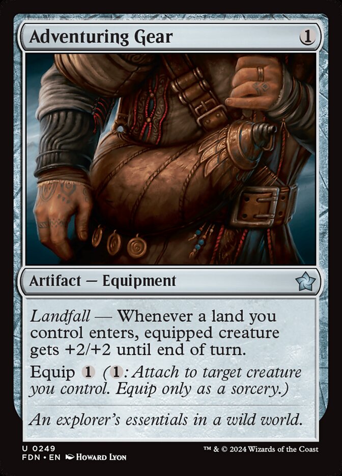 Adventuring Gear - carta Magic The Gathering