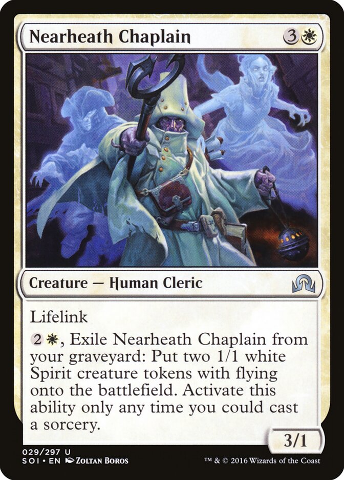 Nearheath Chaplain - carta Magic The Gathering