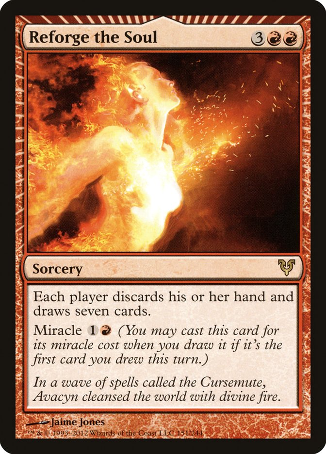 Reforge the Soul - carta Magic The Gathering