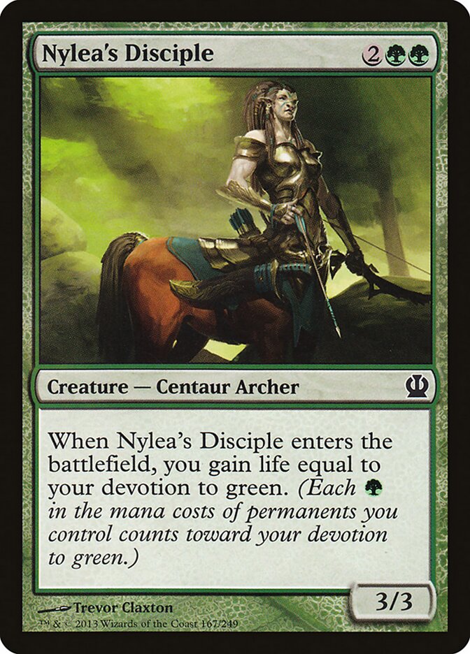 Nylea's Disciple - carta Magic The Gathering