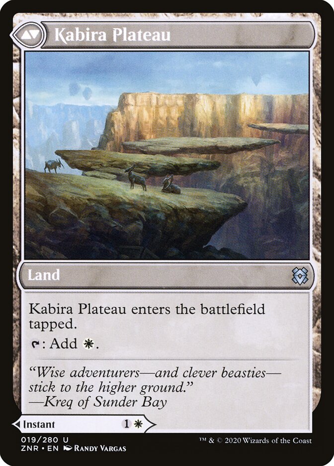 Kabira Plateau - carta Magic The Gathering
