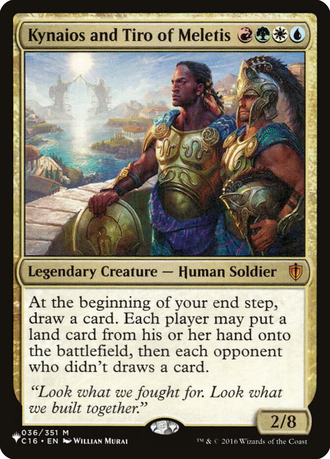 Kynaios and Tiro of Meletis - carta Magic The Gathering