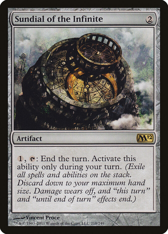 Sundial of the Infinite - carta Magic The Gathering