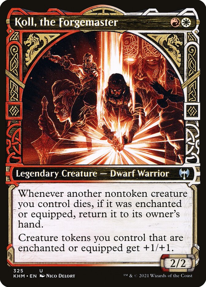 Koll, the Forgemaster - carta Magic The Gathering