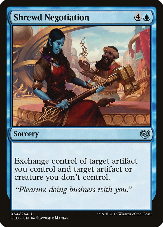 Shrewd Negotiation - carta Magic The Gathering
