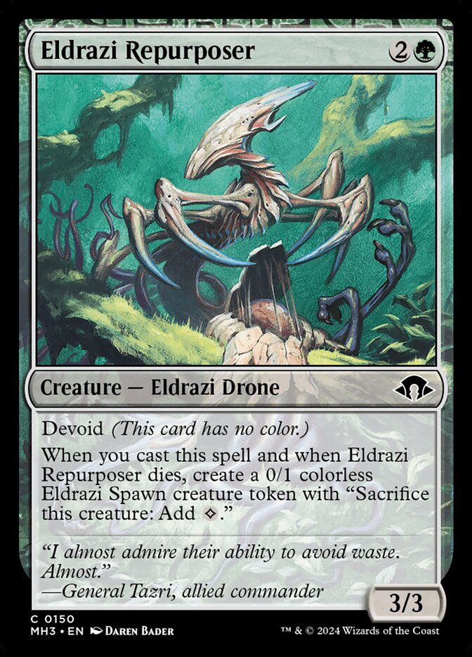 Eldrazi Repurposer - carta Magic The Gathering