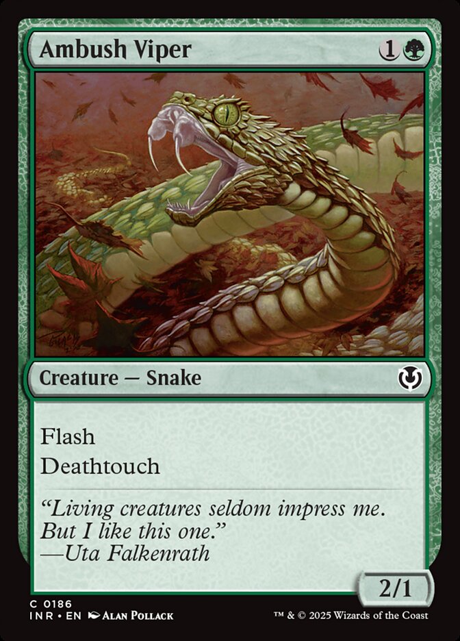 Ambush Viper - carta Magic The Gathering