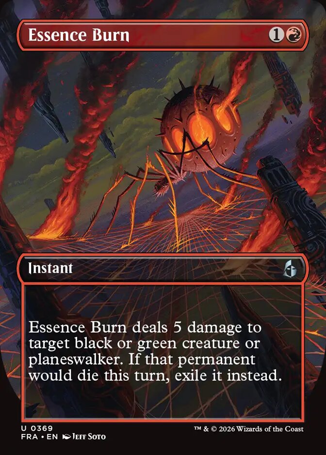 Essence Burn - carta Magic The Gathering