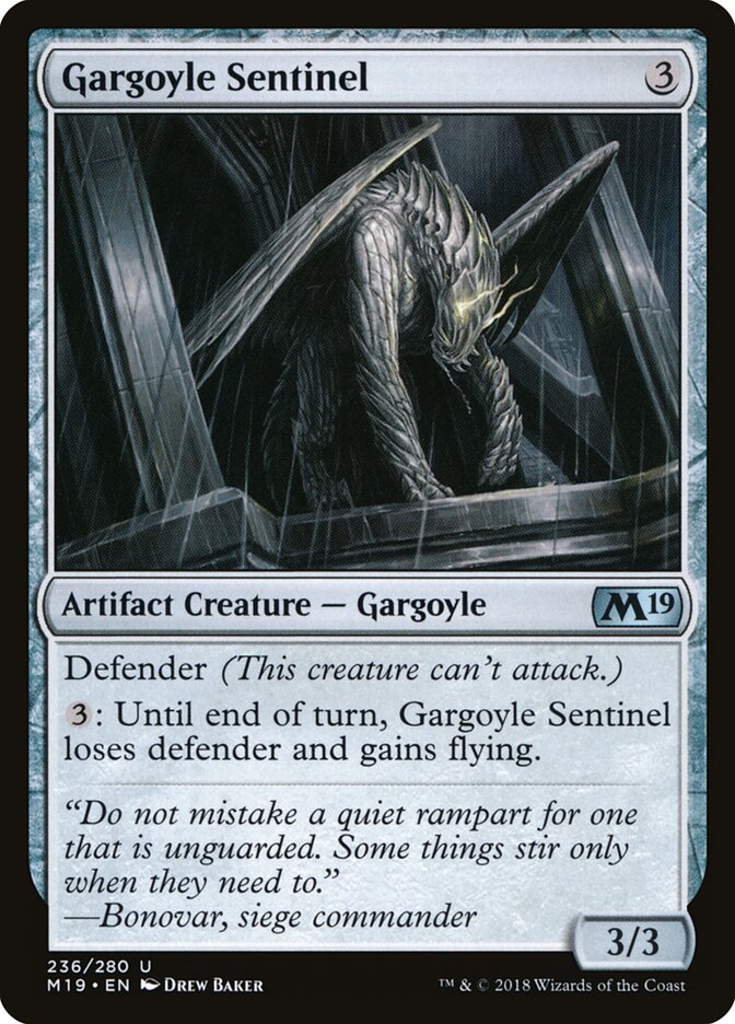 Gargoyle Sentinel - carta Magic The Gathering