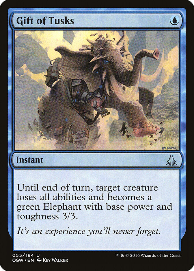Gift of Tusks - carta Magic The Gathering